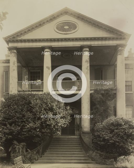 Rosalie, Natchez, Adams County, Mississippi, 1938. Creator: Frances Benjamin Johnston.