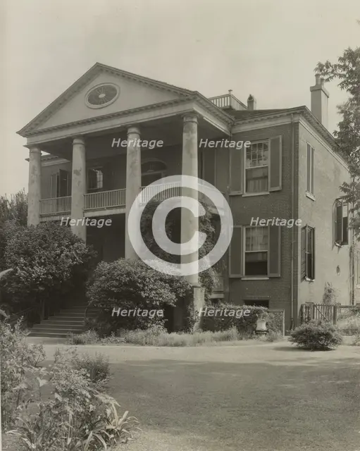 Rosalie, Natchez, Adams County, Mississippi, 1938. Creator: Frances Benjamin Johnston.