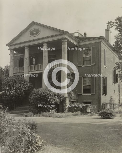 Rosalie, Natchez, Adams County, Mississippi, 1938. Creator: Frances Benjamin Johnston.