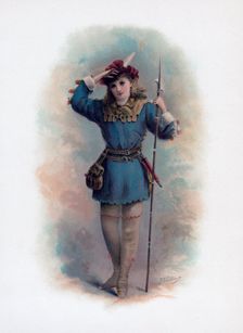 Rosalind 1891.Artist: H Saunders