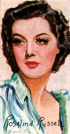 Rosalind Russell, (1907-1976), American film and stage actress, 20th century