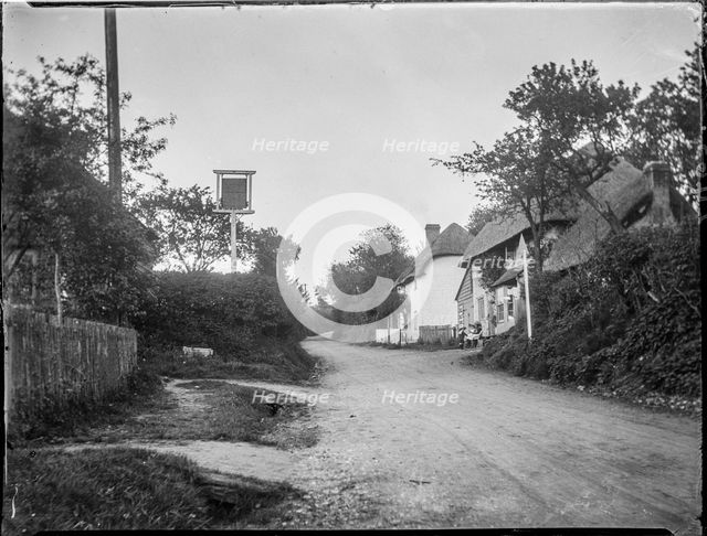 Rose and Crown, Butler's Cross, Ellesborough, Wycombe, Buckinghamshire, 1910. Creator: Katherine Jean Macfee.