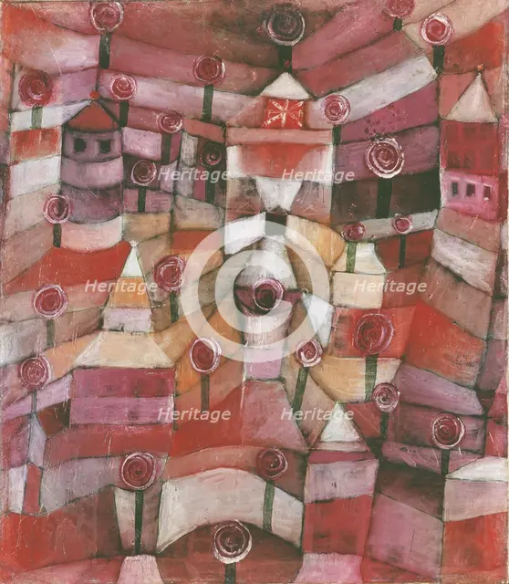 Rose Garden, 1920. Artist: Klee, Paul (1879-1940)