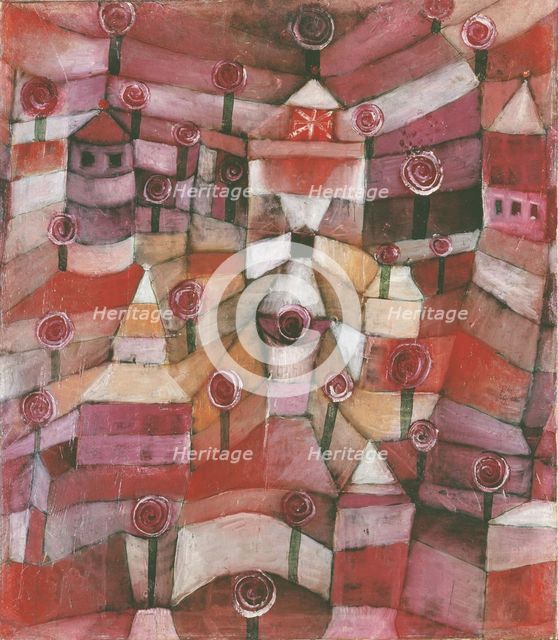 Rose Garden, 1920. Artist: Klee, Paul (1879-1940)