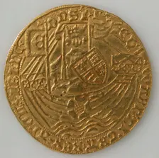 Rose Noble, Edward IV (1461-1483), British, 1464-70. Creator: Unknown