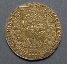 Rose Ryal (obverse), 1619-1620. Creator: Unknown