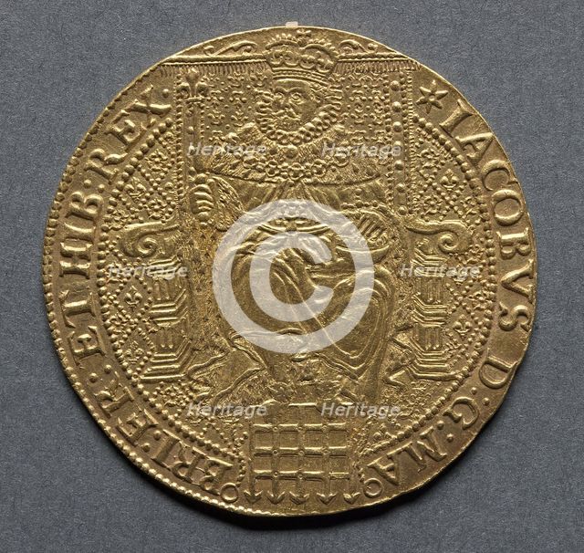 Rose Ryal (obverse), 1619-1620. Creator: Unknown.