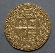Rose Ryal (reverse), 1619-1620. Creator: Unknown