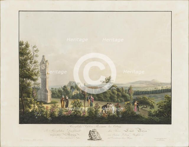 Rosenau Palace near Coburg, 19th century. Creator: Anonymous.