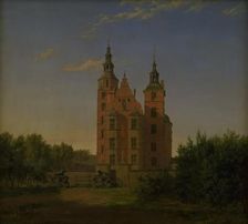 Rosenborg Slot, 1842. Creator: Thorald Lessoe