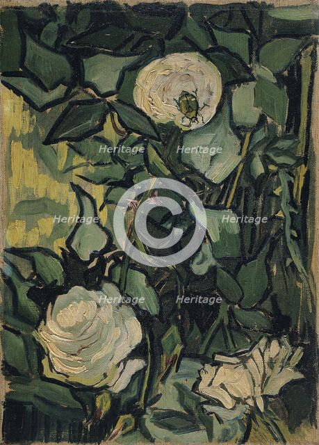 Roses, 1890. Artist: Gogh, Vincent, van (1853-1890)