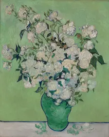 Roses, 1890. Creator: Vincent van Gogh