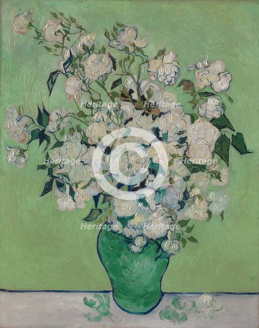 Roses, 1890. Creator: Vincent van Gogh.