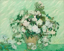 Roses, 1890. Creator: Vincent van Gogh