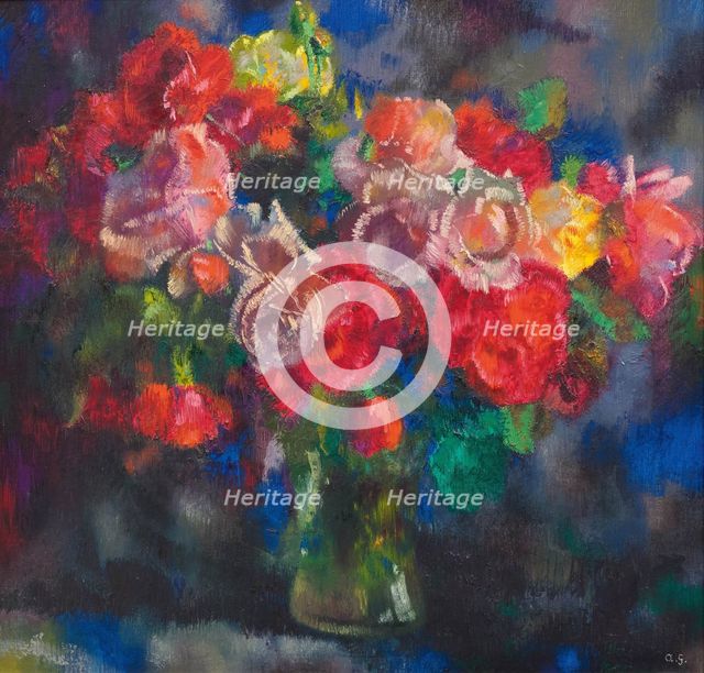 Roses, 1933. Creator: Giacometti, Augusto (1877-1947).