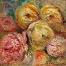 Roses. Creator: Renoir, Pierre Auguste (1841-1919)