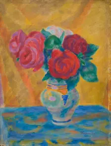 Roses, between 1917-1918. Creator: Jozef Pankiewicz