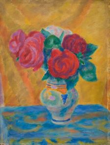 Roses, between 1917-1918. Creator: Jozef Pankiewicz