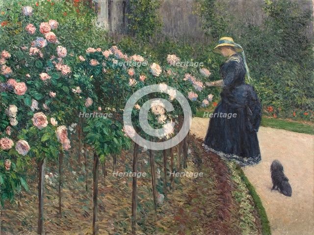 Roses, Garden at Petit Gennevilliers, 1886.