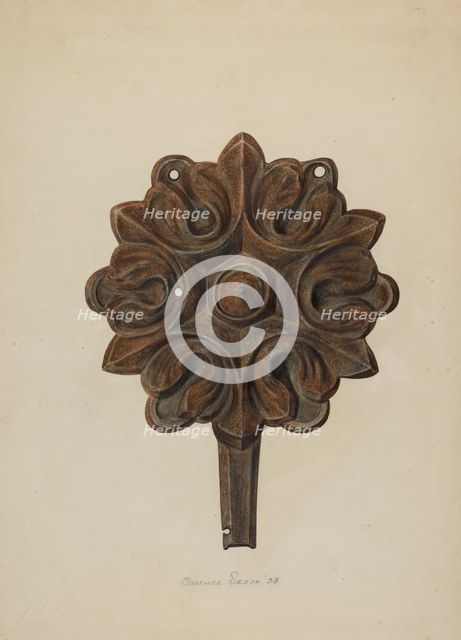 Rosette, 1938. Creator: Clarence Secor.