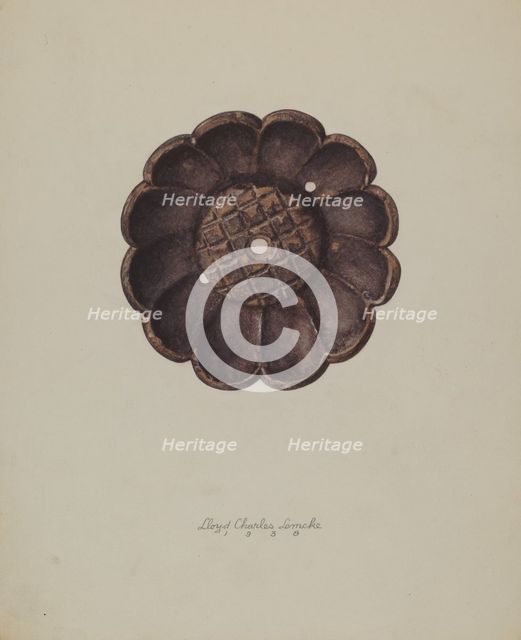 Rosette, 1938. Creator: Lloyd Charles Lemcke.