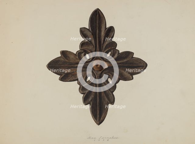 Rosette, 1938. Creator: Max Fernekes.