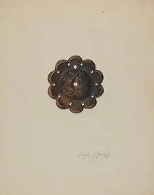 Rosette, 1938. Creator: Robert Tardiff