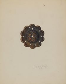 Rosette, 1938. Creator: Robert Tardiff