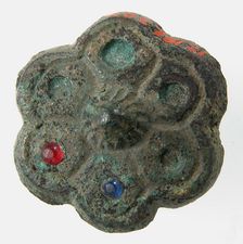Rosette Brooch, Frankish, 500-700. Creator: Unknown