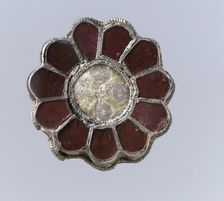 Rosette Brooch, Frankish, 550-650. Creator: Unknown