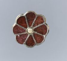 Rosette Brooch, Frankish, 6th century. Creator: Unknown