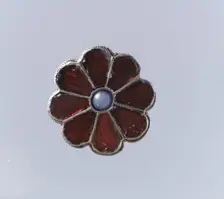 Rosette Brooch, Frankish, first half 6th century. Creator: Unknown