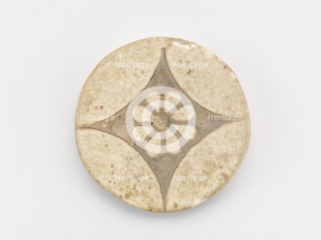Rosette Disc, New Kingdom, 1186-1155 BCE. Creator: Unknown.