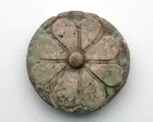 Rosette from the Temple of Ramesses III, Egypt, New Kingdom, Dynasty 20 (about 1186-1069 BCE). Creator: Unknown