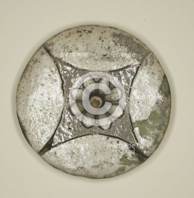 Rosette from the Temple of Ramesses III, Egypt, New Kingdom, Dynasty 20 (about 1186-1069 BCE). Creator: Unknown.