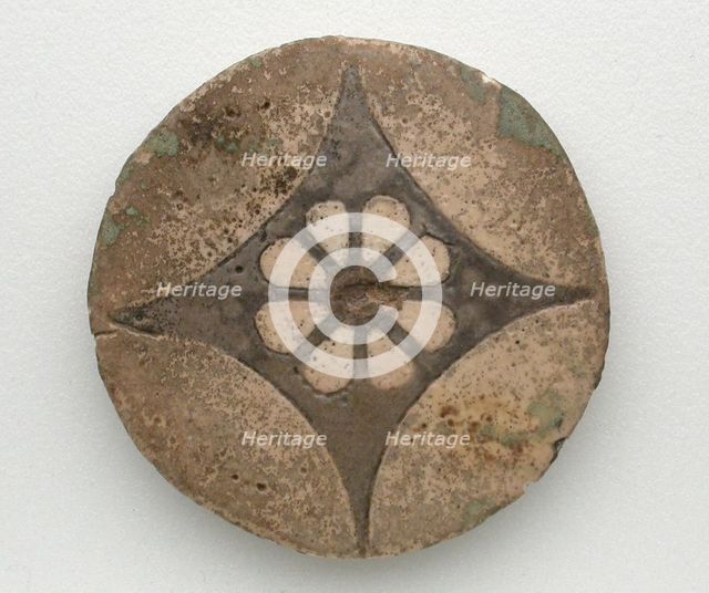 Rosette from the Temple of Ramesses III, Egypt, New Kingdom, Dynasty 20 (1186-1069 BCE). Creator: Unknown.