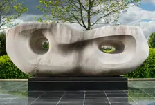 Rosewall sculpture by Barbara Hepworth, Future Walk, West Bars, Chesterfield, Derbyshire, 2015. Artist: Alun Bull