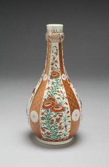 Rosewater Bottle, Worcester, c. 1770. Creator: Royal Worcester