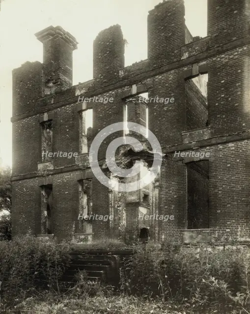 Rosewell (ruins), Whitemarsh i.e. White Marsh vic., Gloucester County, Virginia, 1935. Creator: Frances Benjamin Johnston.