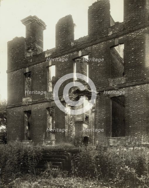Rosewell (ruins), Whitemarsh i.e. White Marsh vic., Gloucester County, Virginia, 1935. Creator: Frances Benjamin Johnston.