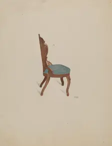 Rosewood Chair, c. 1936. Creator: Rex F Bush