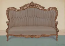 Rosewood Sofa, c. 1936. Creator: Eugene Croe