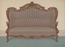 Rosewood Sofa, c. 1936. Creator: Eugene Croe