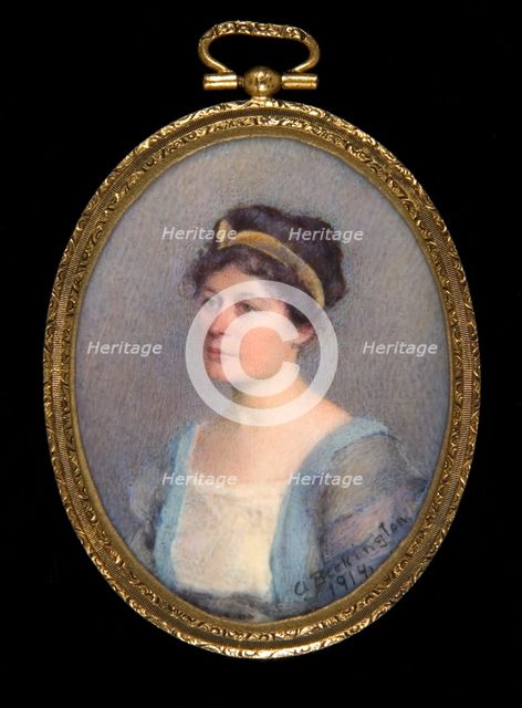 Rosina Cox Boardman, 1914. Creator: Alice Beckington.