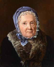 Rosina Wieser in her 83rd year, 1820. Creator: Ferdinand Georg Waldmuller