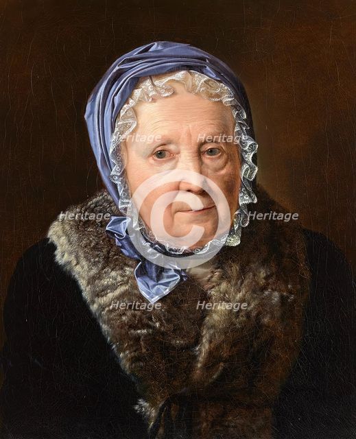 Rosina Wieser in her 83rd year, 1820. Creator: Ferdinand Georg Waldmuller.
