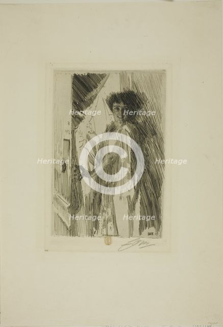 Rosita Mauri, 1889. Creator: Anders Leonard Zorn.