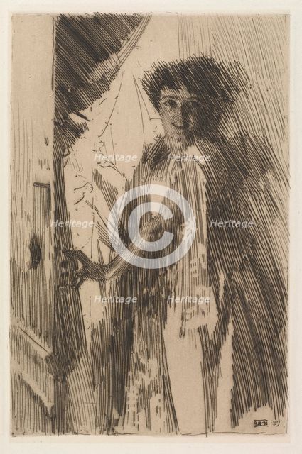 Rosita Mauri, 1889. Creator: Anders Zorn (Swedish, 1860-1920).