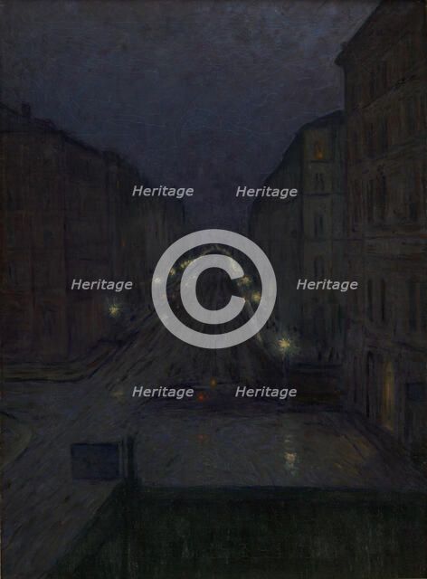 Roslagsgatan, Stockholm, c1895. Creator: Nordström, Karl (1855-1923).