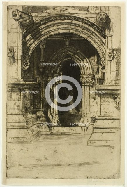 Rosslyn, 1899. Creator: David Young Cameron.